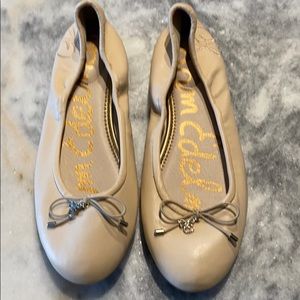 Sam Edelman nude leather flats size 7.5